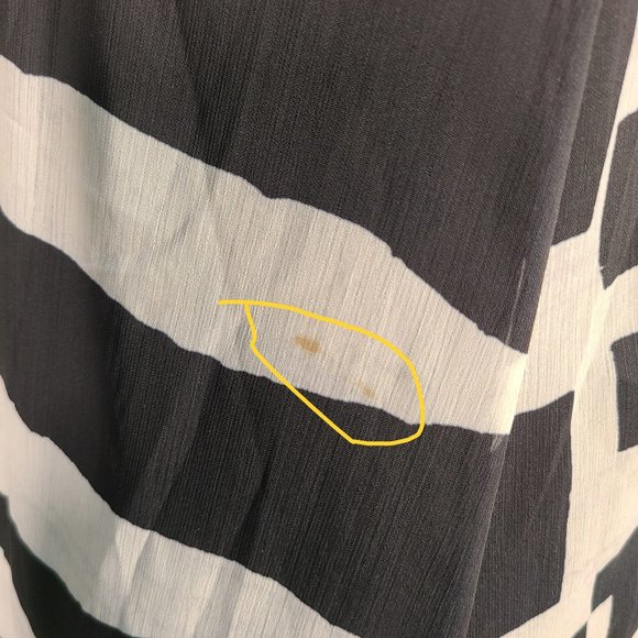 Alice & Olivia black white Maxi dress (SEE PICS) - Picture 8 of 12